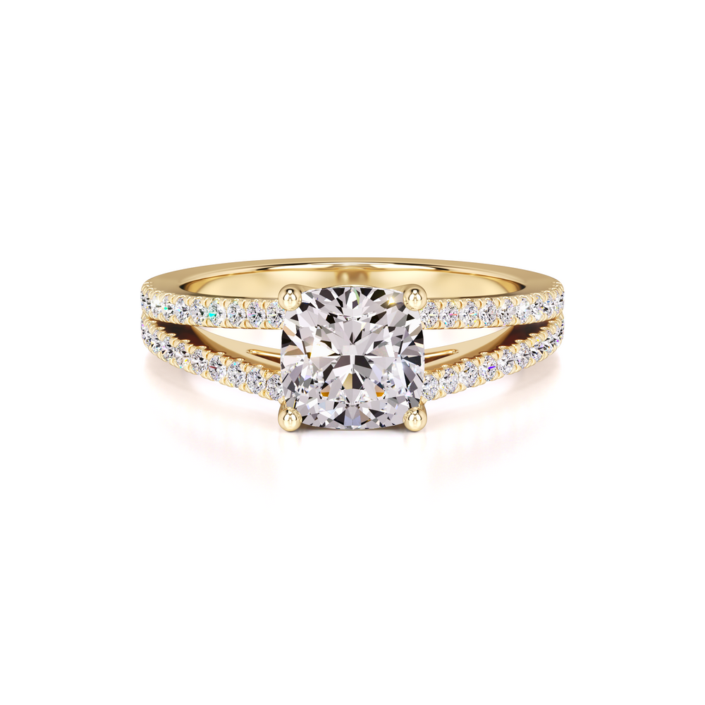 Nina Lab Grown Diamond Ring | Yellow Gold | 1