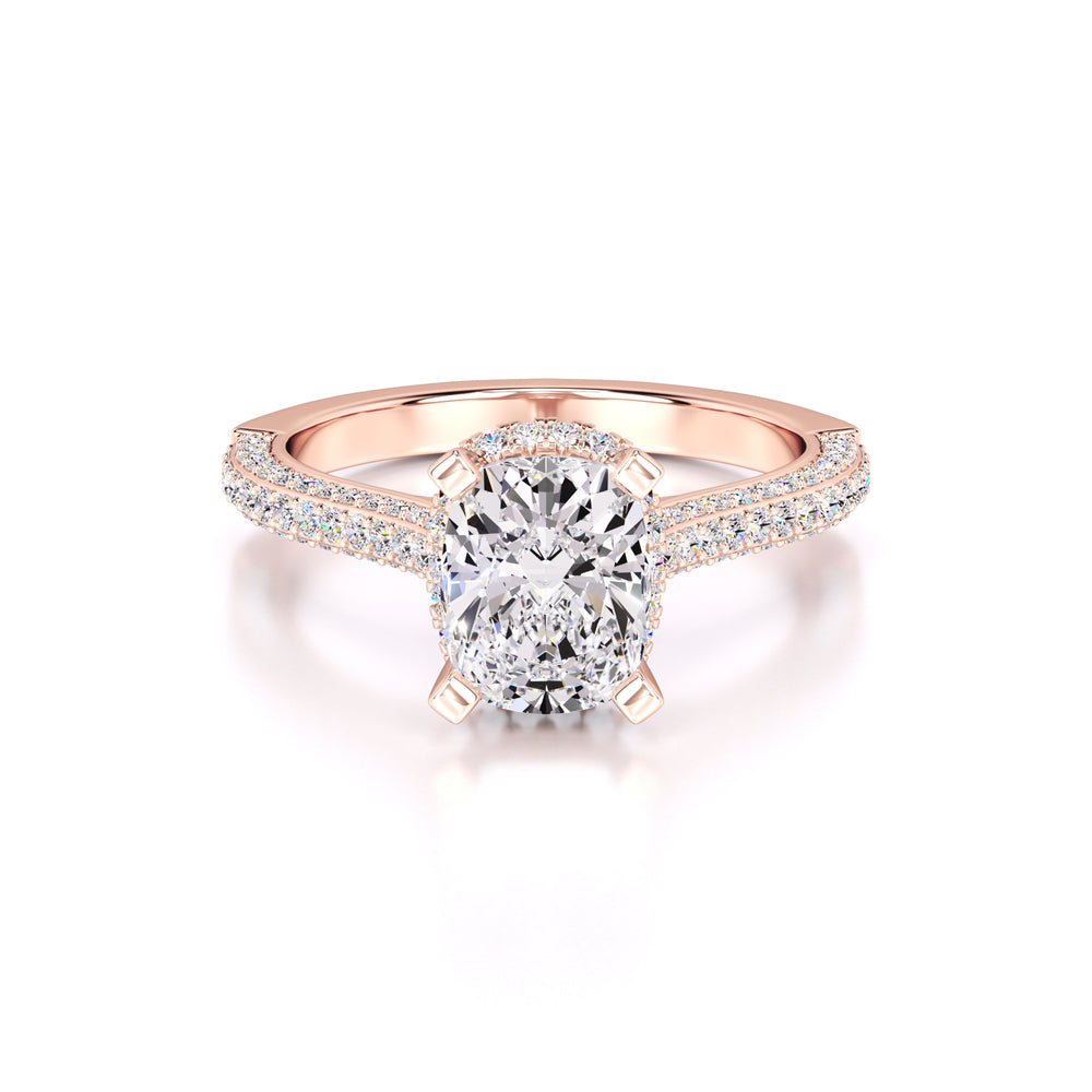 Everleigh Lab Grown Diamond Ring | Rose Gold | 1