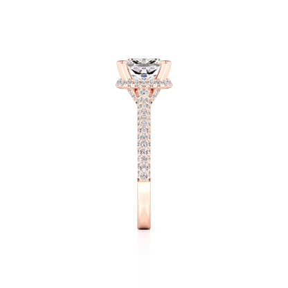 Everleigh Lab Grown Diamond Ring | Rose Gold | 4