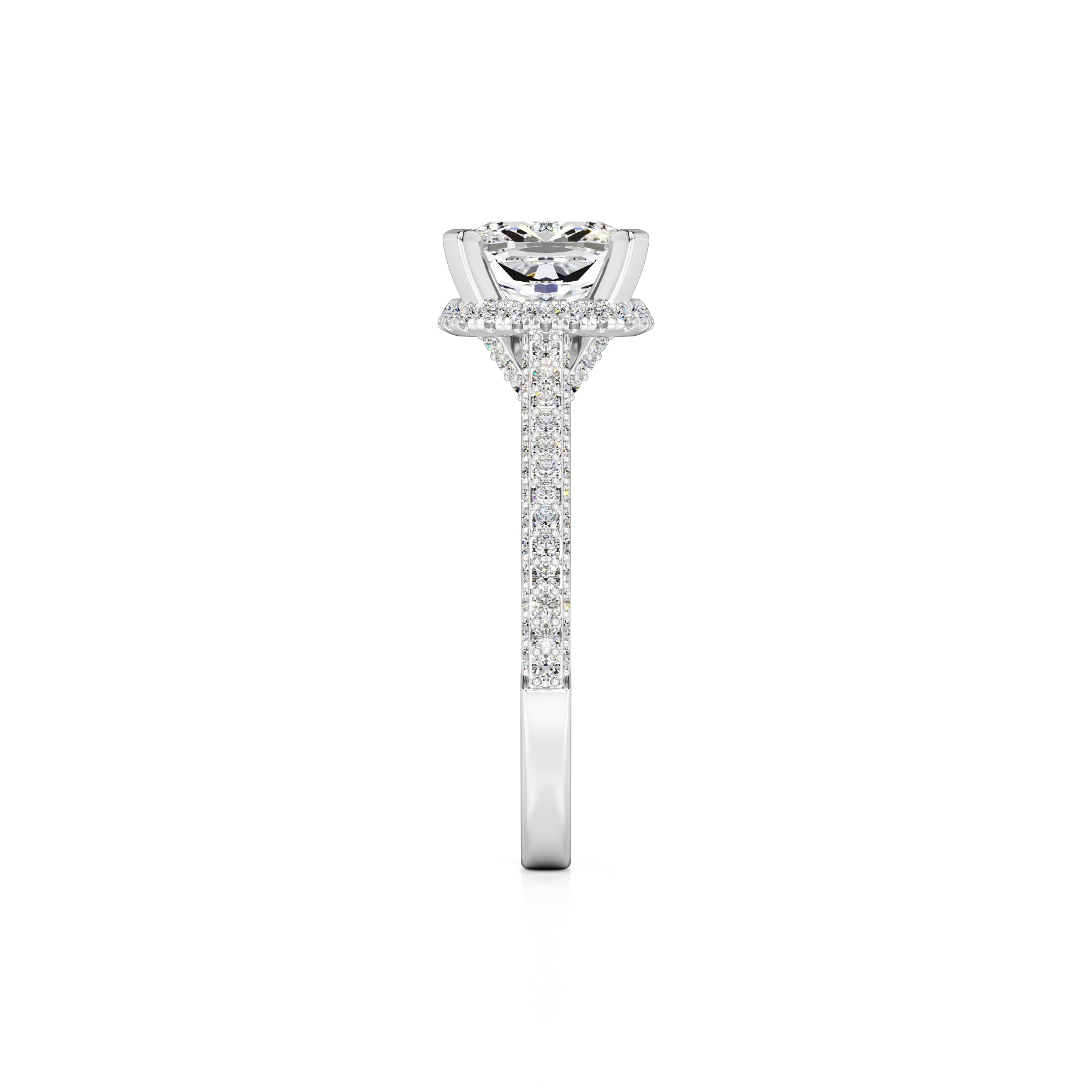 Everleigh Lab Grown Diamond Ring | White Gold | 4