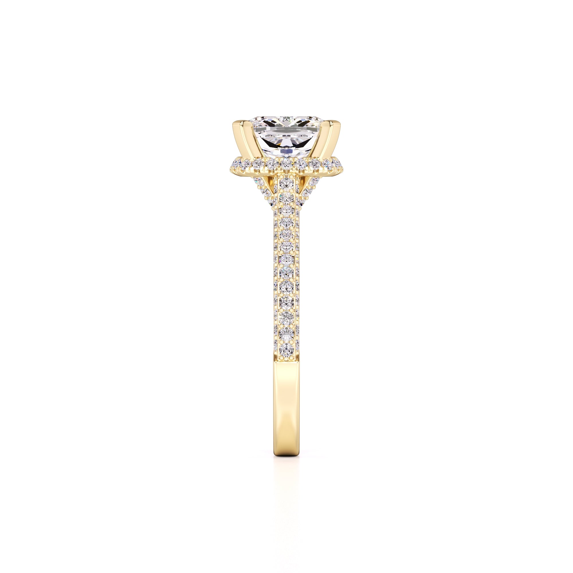 Everleigh Lab Grown Diamond Ring | Yellow Gold | 4