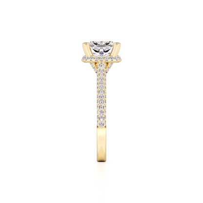 Everleigh Lab Grown Diamond Ring | Yellow Gold | 4