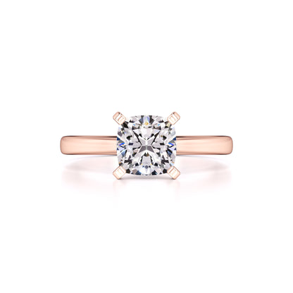 Jensen Moissanite Ring | Rose Gold | 1