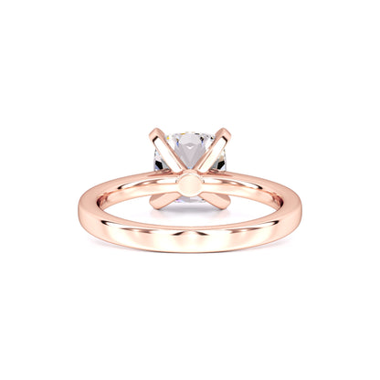 Jensen Moissanite Ring | Rose Gold | 3