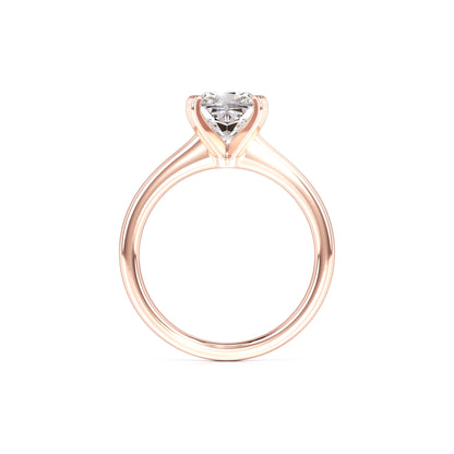 Jensen Moissanite Ring | Rose Gold | 4