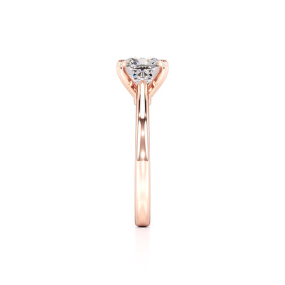 Jensen Lab Grown Diamond Ring | Rose Gold | 4