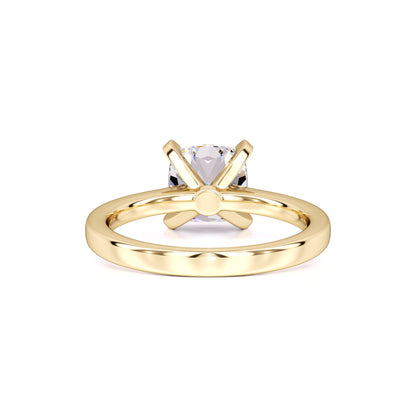Jensen Moissanite Ring | Yellow Gold | 3