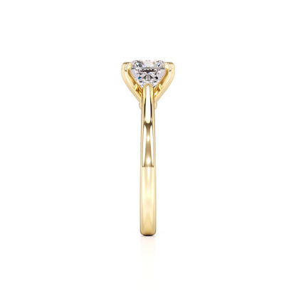 Jensen Lab Grown Diamond Ring | Yellow Gold | 4