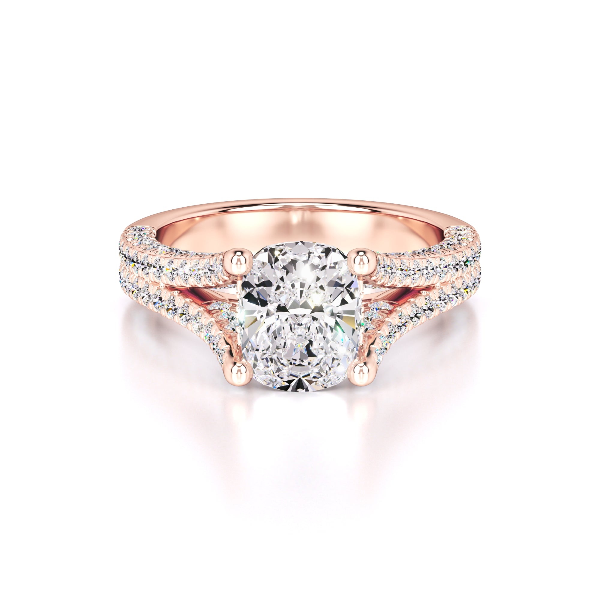 Rylee Lab Grown Diamond Ring | Rose Gold | 1