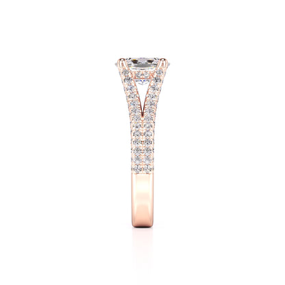 Rylee Lab Grown Diamond Ring | Rose Gold | 4