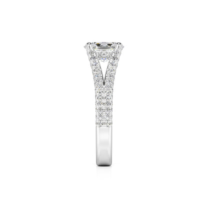 Rylee Lab Grown Diamond Ring | White Gold | 4