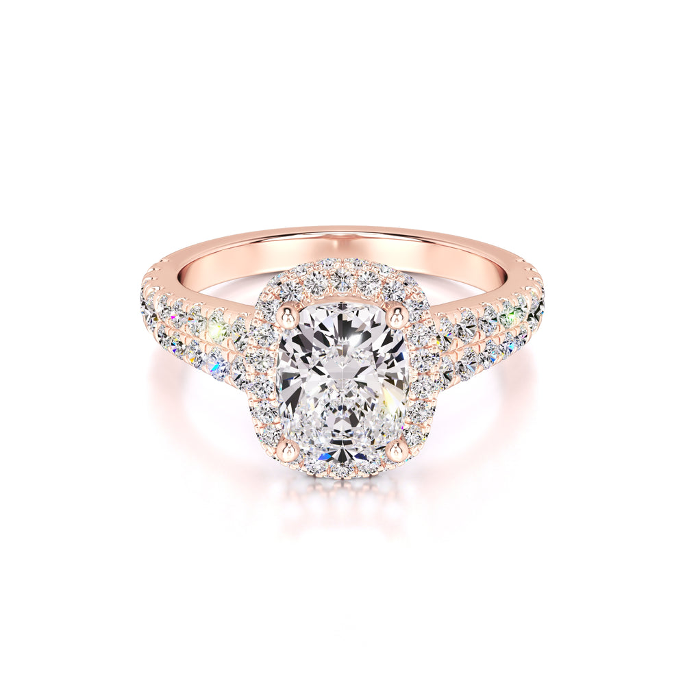 Lorelei Lab Grown Diamond Ring | Rose Gold | 1