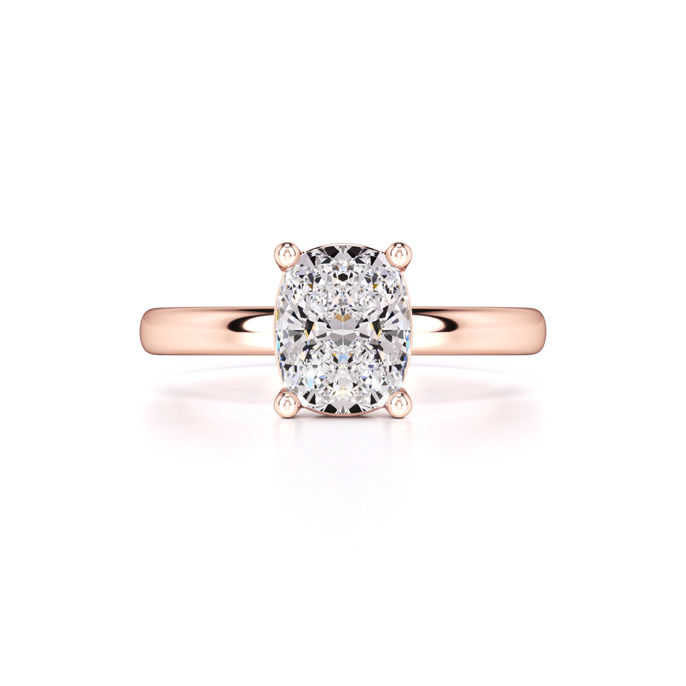 Monroe Moissanite Ring | Rose Gold | 1