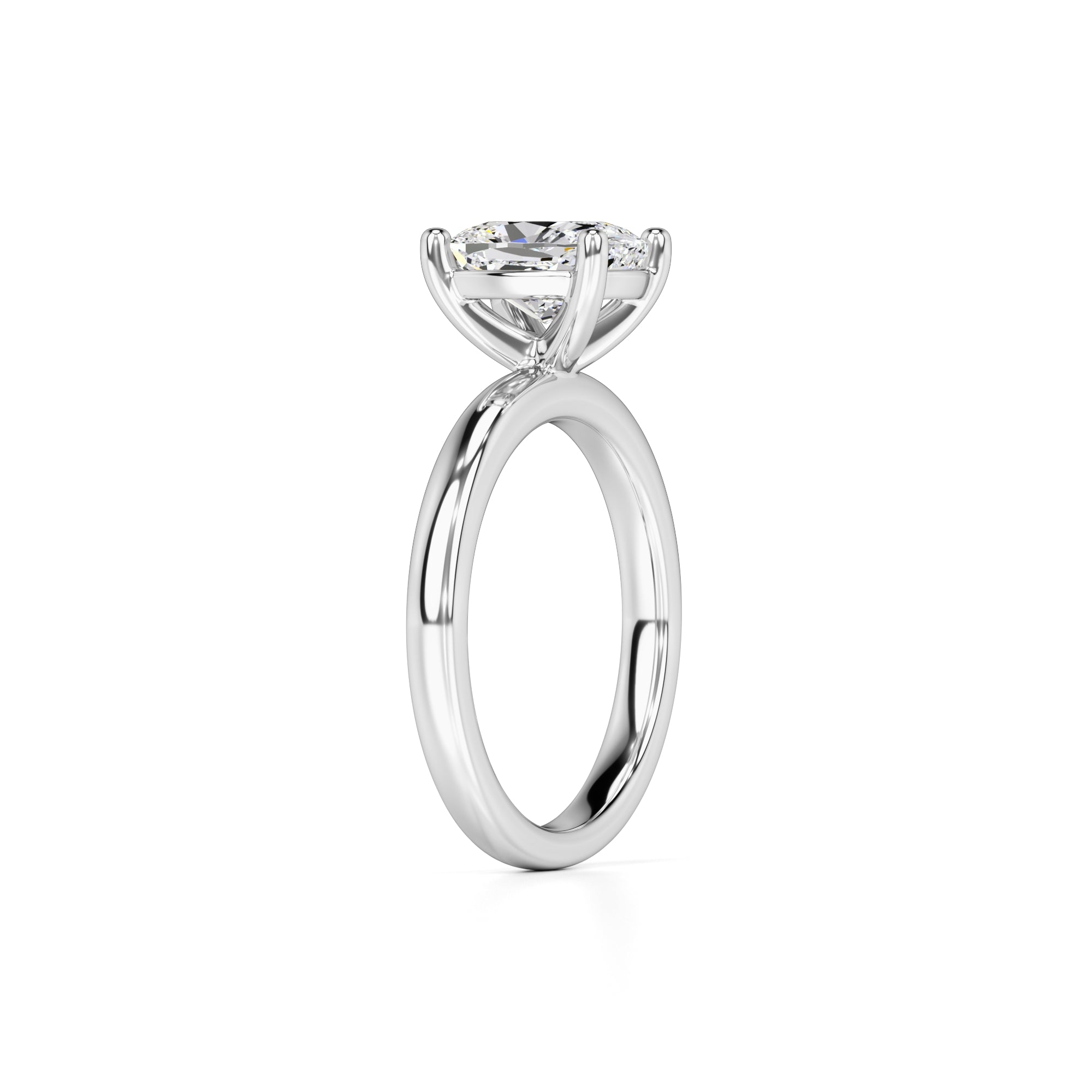 Monroe Lab Grown Diamond Ring | White Gold | 3
