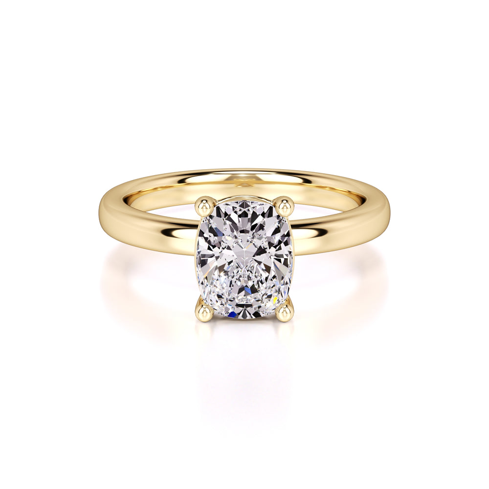 Monroe Lab Grown Diamond Ring | Yellow Gold | 1