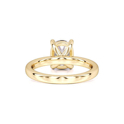 Monroe Moissanite Ring | Yellow Gold | 3