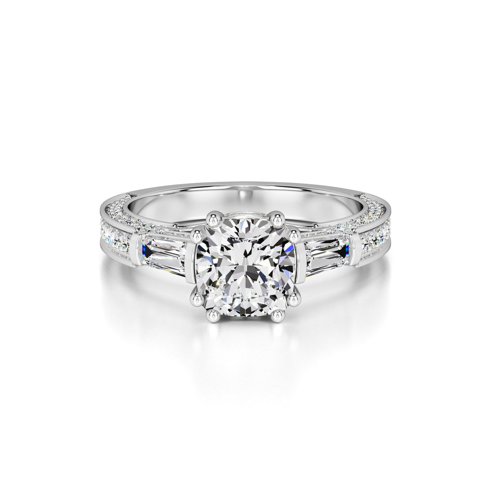 Raelynn Lab Grown Diamond Ring | White Gold | 1