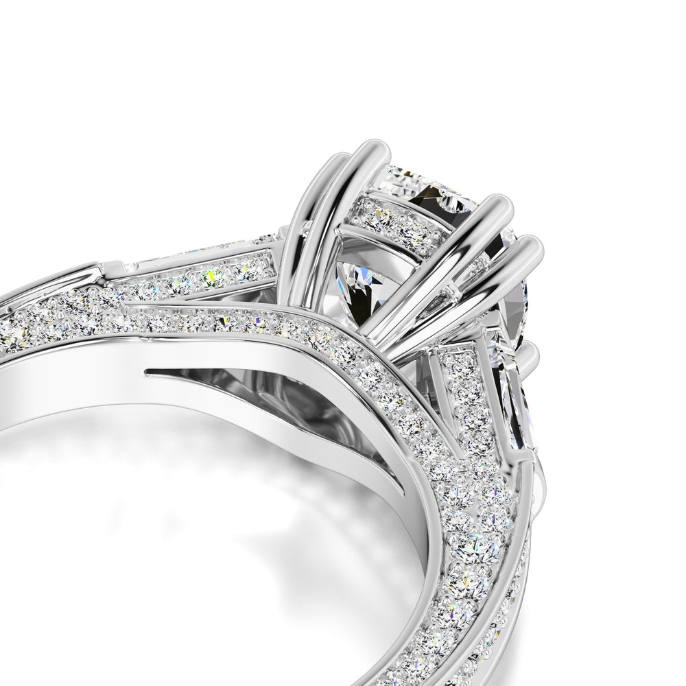 Raelynn Lab Grown Diamond Ring | White Gold | 2