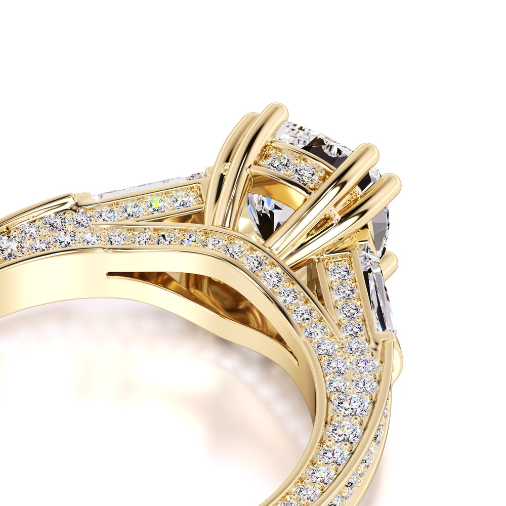 Raelynn Lab Grown Diamond Ring | Yellow Gold | 2
