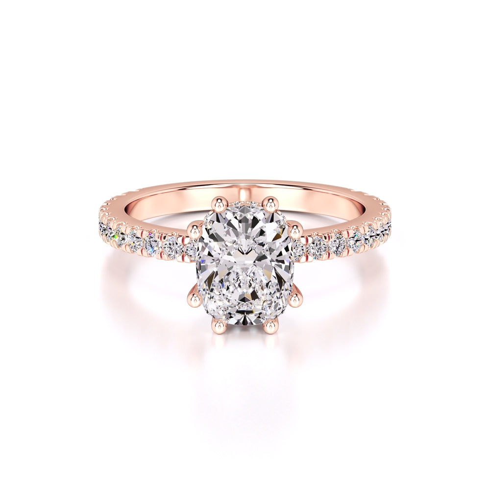 Liana Lab Grown Diamond Ring | Rose Gold | 1
