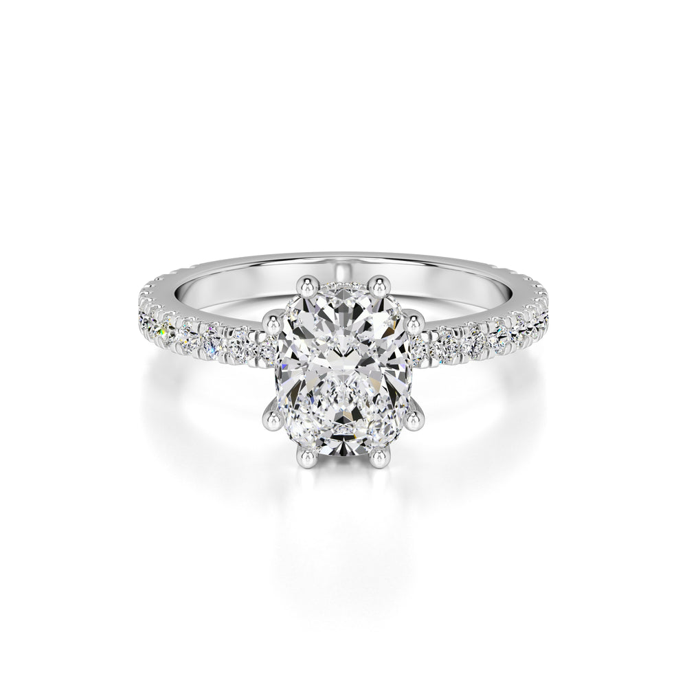 Liana Lab Grown Diamond Ring | White Gold | 1