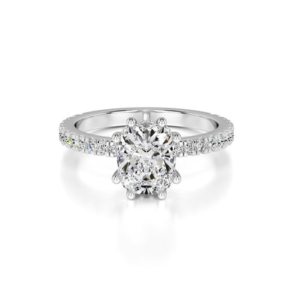 Liana Lab Grown Diamond Ring | White Gold | 1