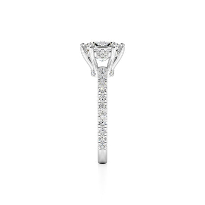 Liana Lab Grown Diamond Ring | White Gold | 4