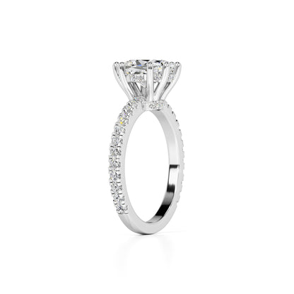 Liana Lab Grown Diamond Ring | White Gold | 3