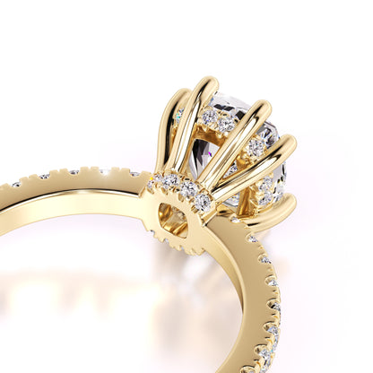 Liana Lab Grown Diamond Ring | Yellow Gold | 2