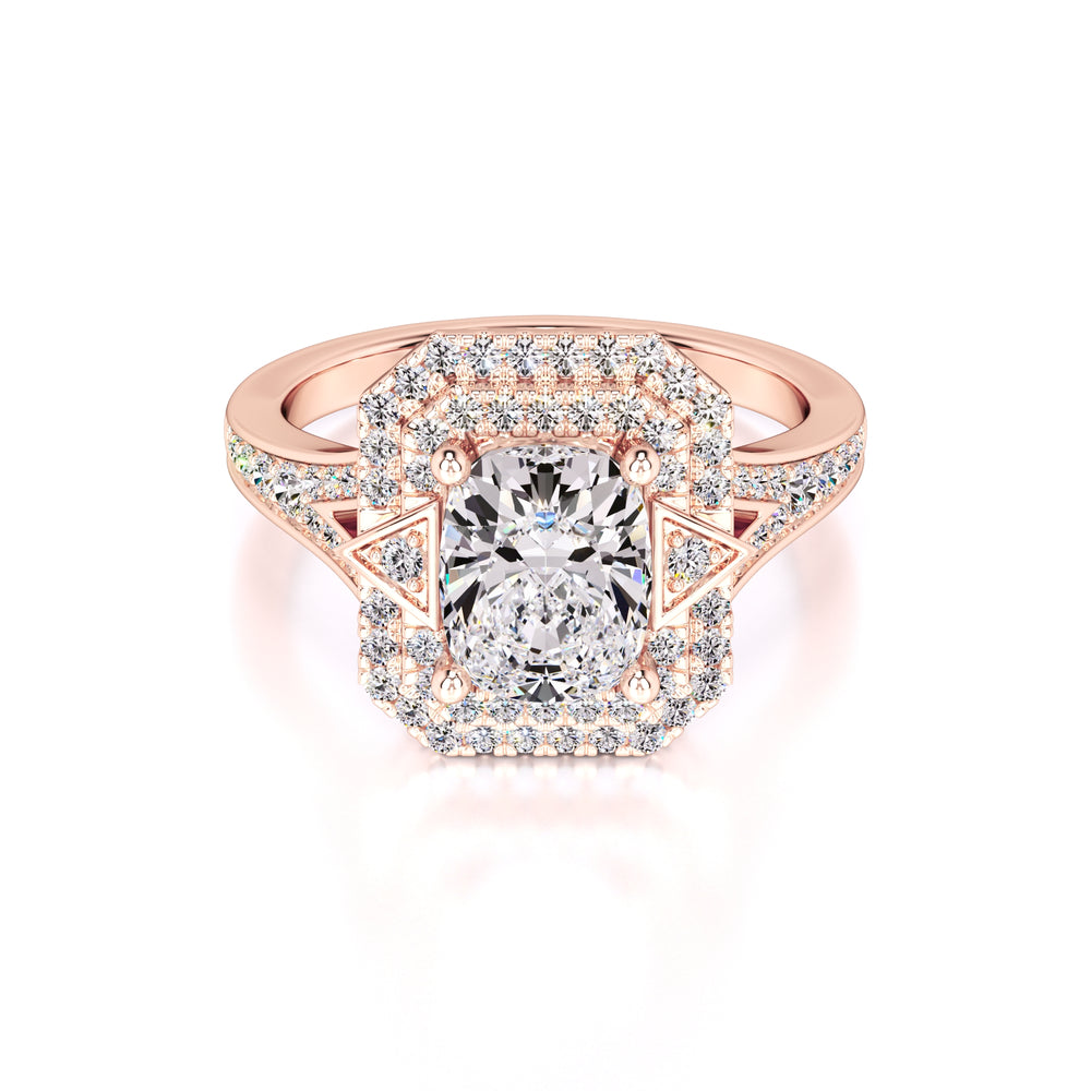 Camille Lab Grown Diamond Ring | Rose Gold | 1