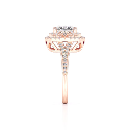 Camille Lab Grown Diamond Ring | Rose Gold | 4