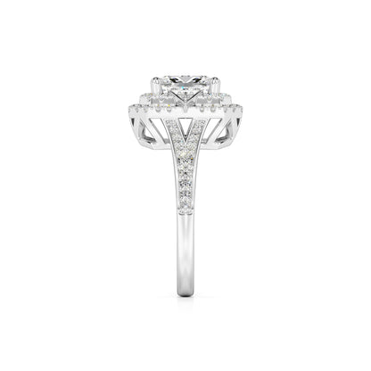 Camille Lab Grown Diamond Ring | White Gold | 4