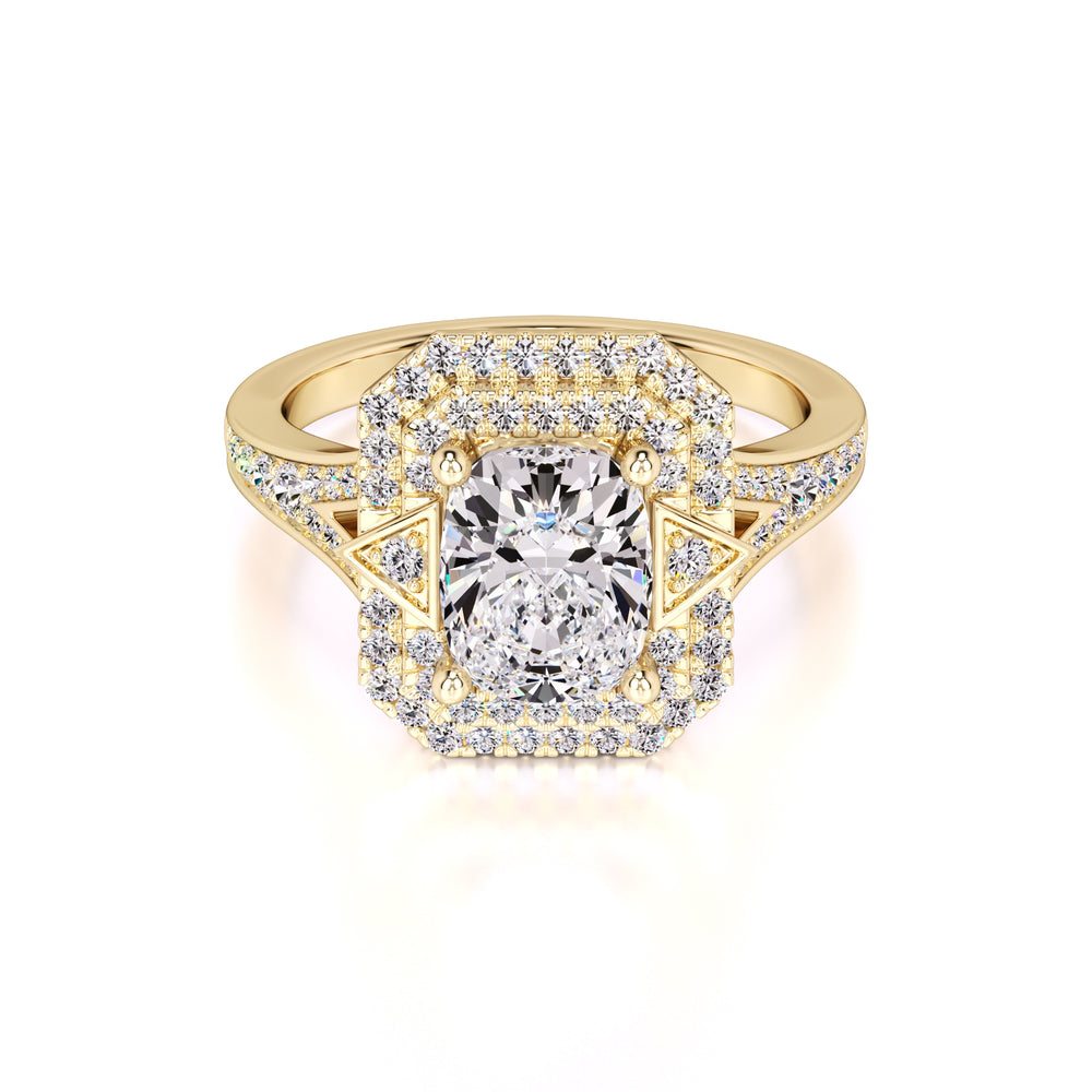 Camille Lab Grown Diamond Ring | Yellow Gold | 1