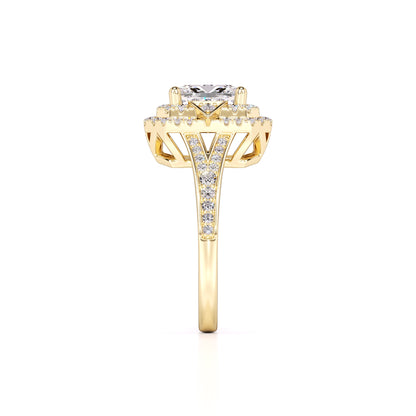 Camille Lab Grown Diamond Ring | Yellow Gold | 4