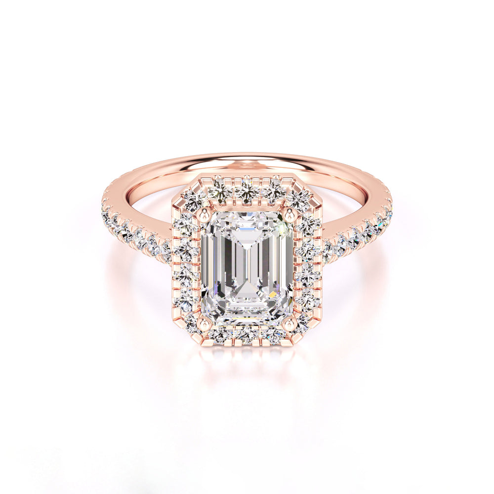 Naomi Lab Grown Diamond Ring | Rose Gold | 1
