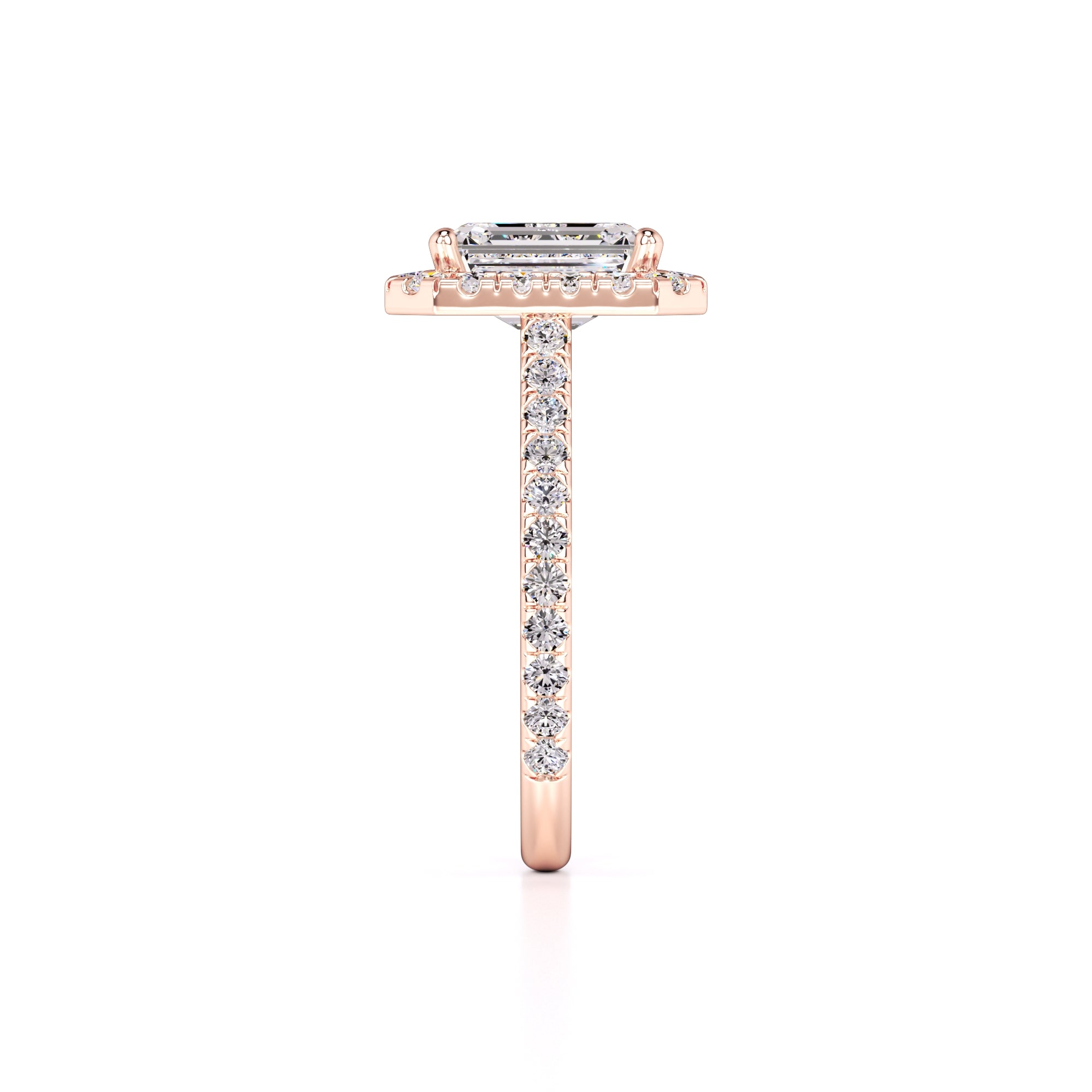 Naomi Lab Grown Diamond Ring | Rose Gold | 4