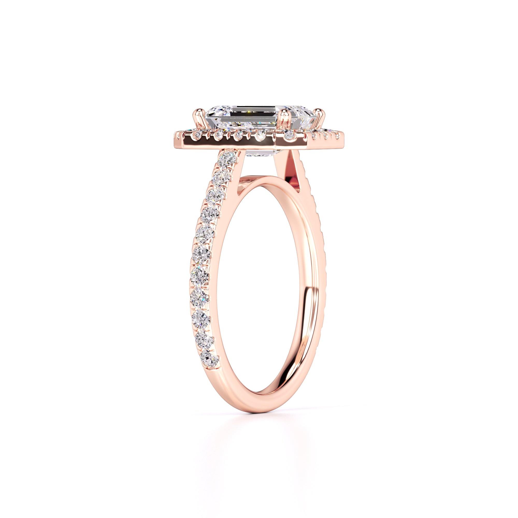 Naomi Lab Grown Diamond Ring | Rose Gold | 3