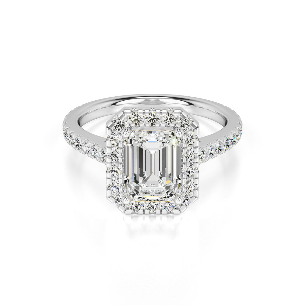 Naomi Lab Grown Diamond Ring | White Gold | 1