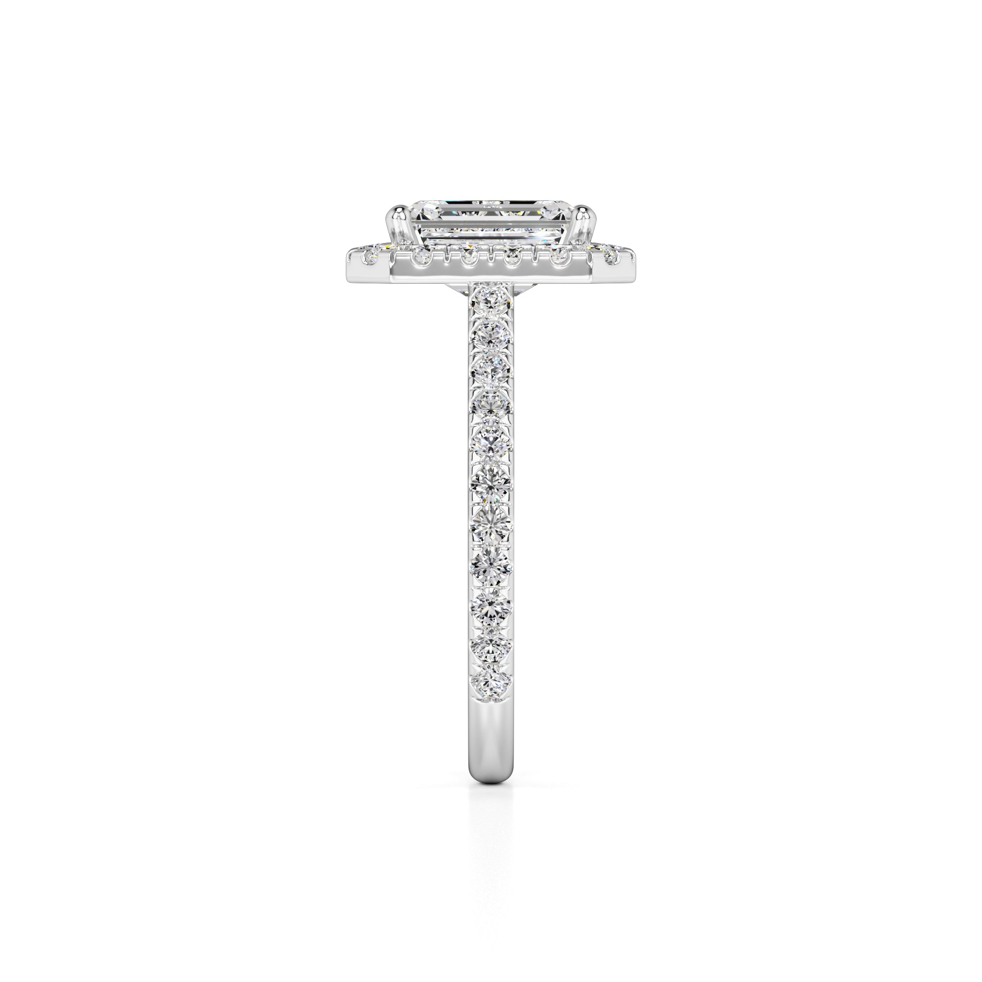 Naomi Lab Grown Diamond Ring | White Gold | 4