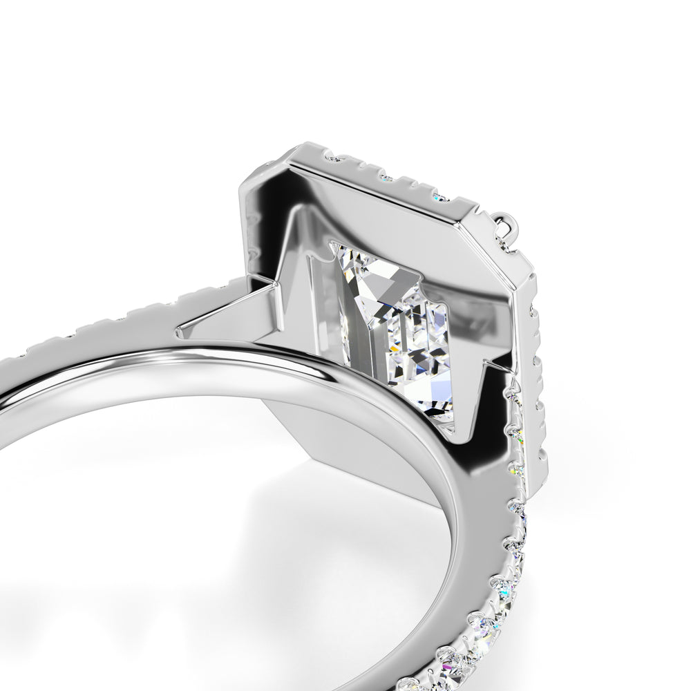 Naomi Lab Grown Diamond Ring | White Gold | 2