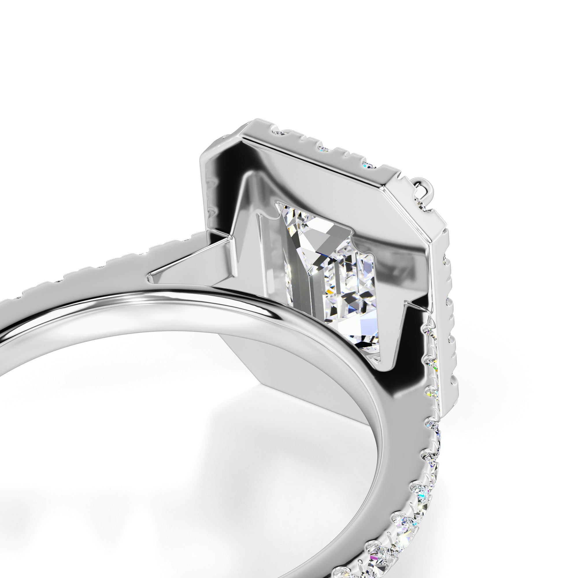 Naomi Lab Grown Diamond Ring | White Gold | 2