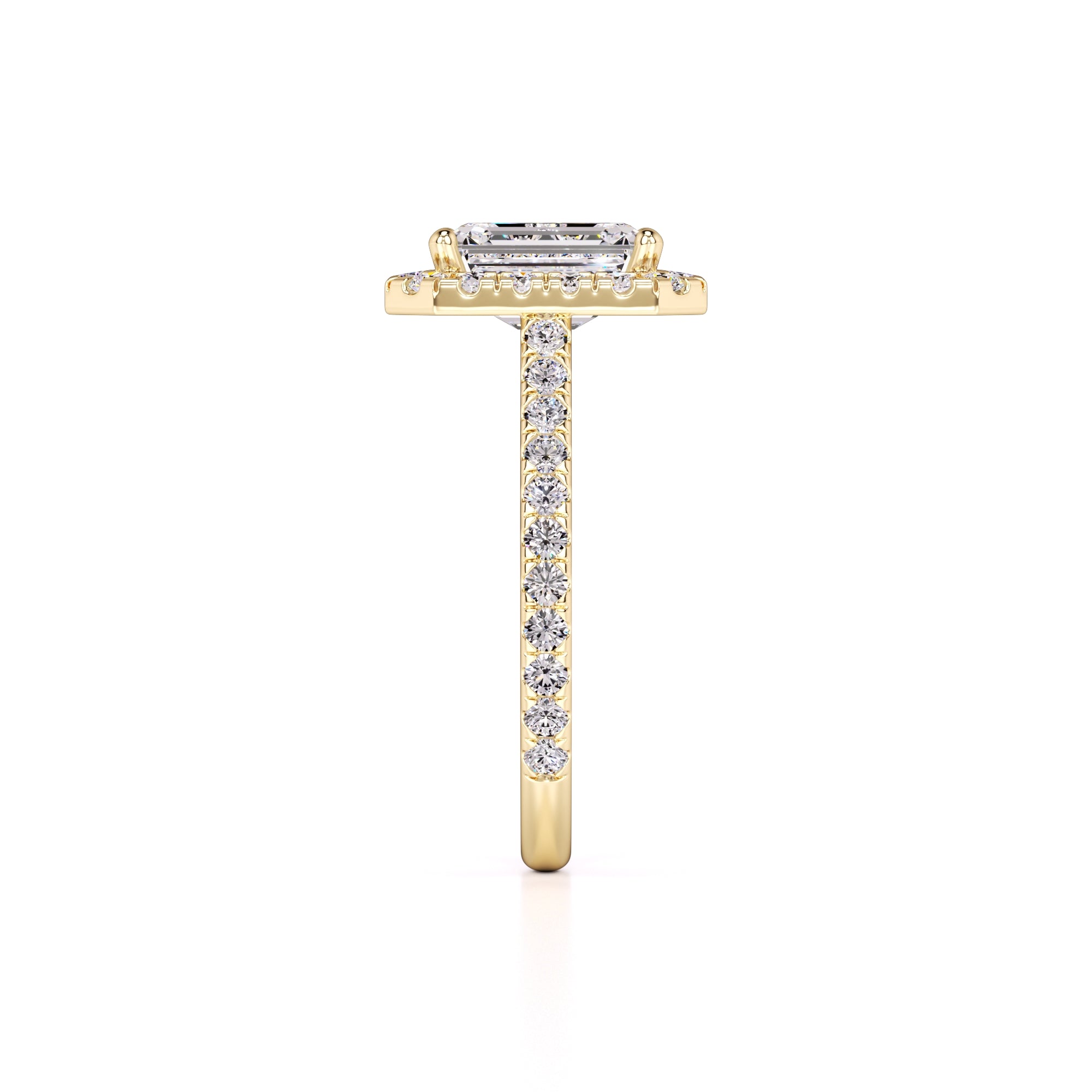 Naomi Lab Grown Diamond Ring | Yellow Gold | 4