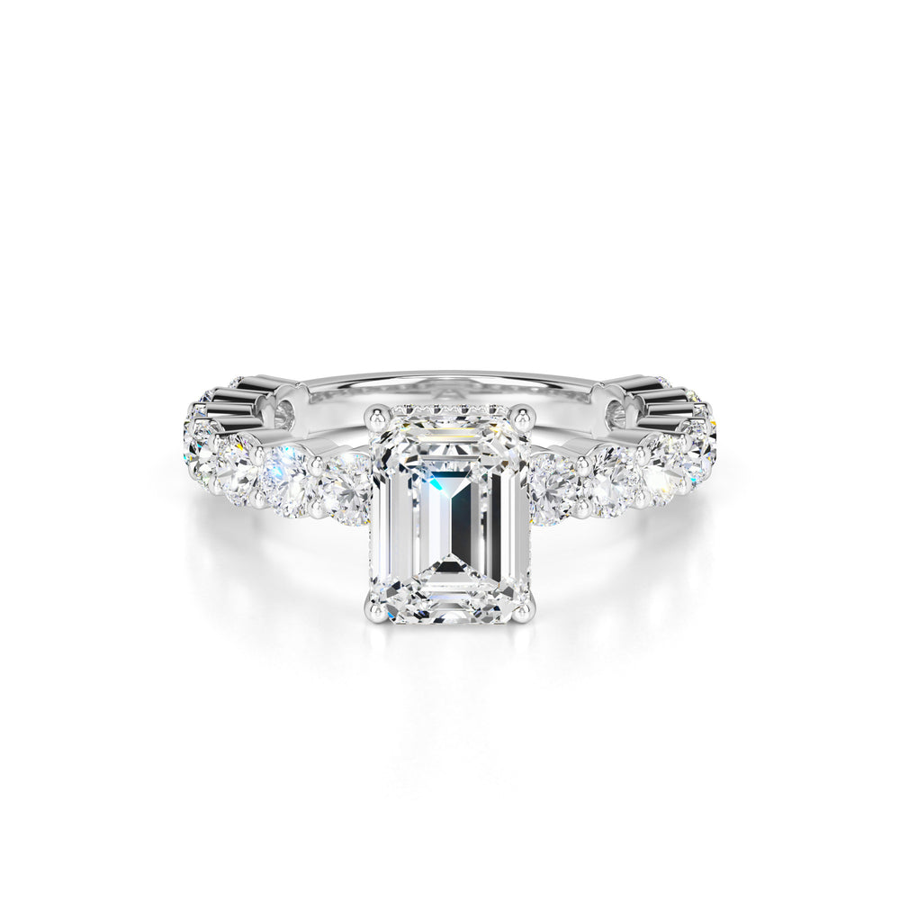 Carly Lab Grown Diamond Ring | White Gold | 1