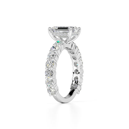 Carly Lab Grown Diamond Ring | White Gold | 3