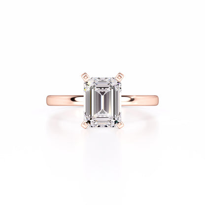 Lilly Moissanite Ring | Rose Gold | 1