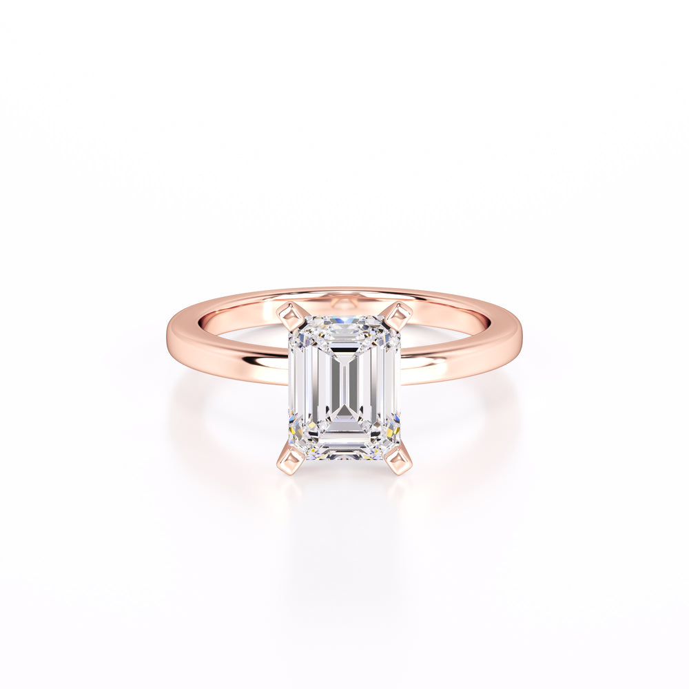 Lilly Lab Grown Diamond Ring | Rose Gold | 1