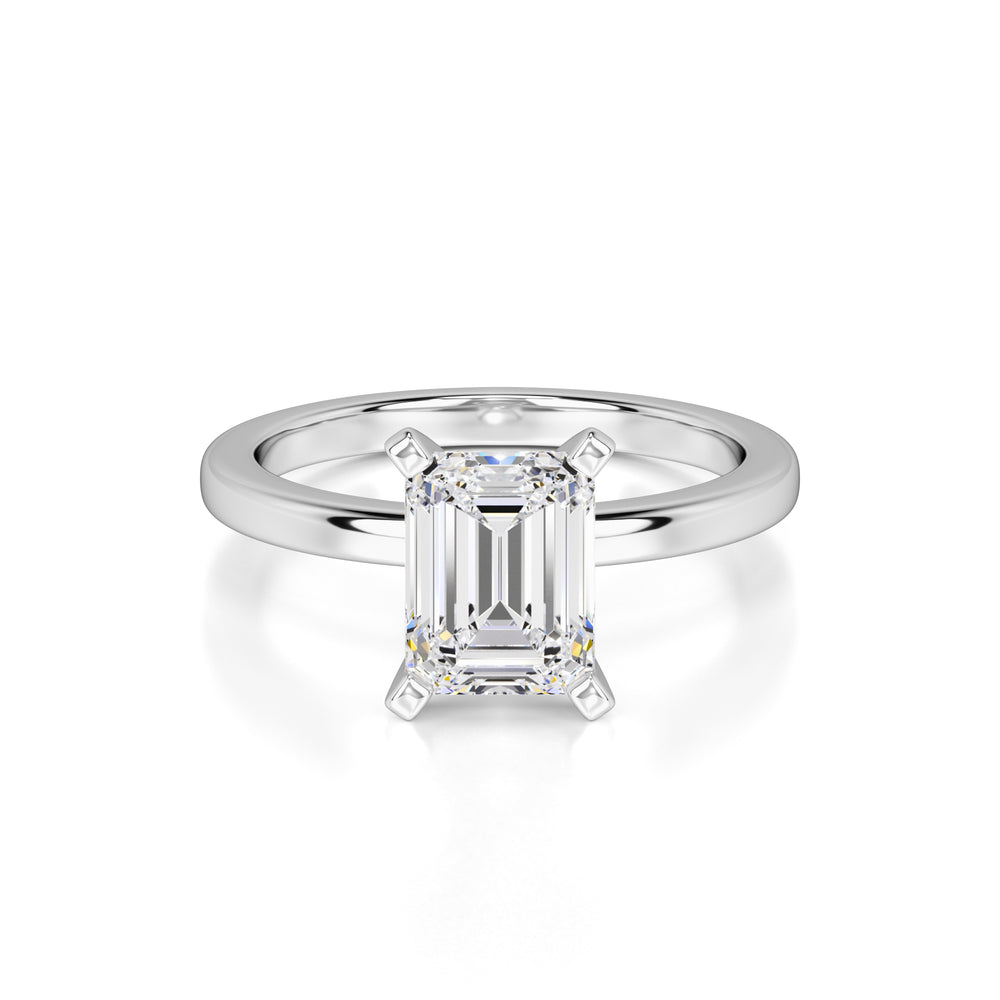 Lilly Lab Grown Diamond Ring | White Gold | 1