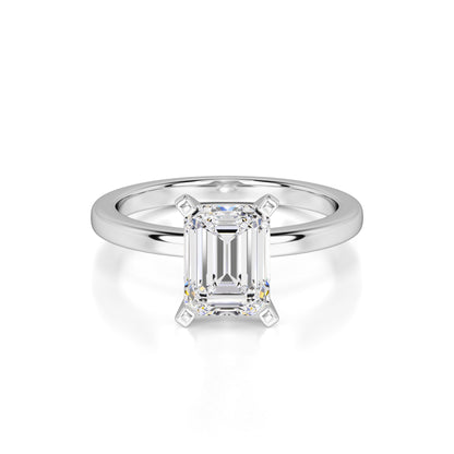 Lilly Lab Grown Diamond Ring | White Gold | 1