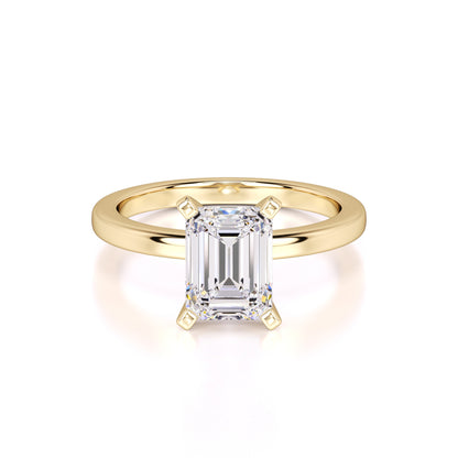 Lilly Lab Grown Diamond Ring | Yellow Gold | 1