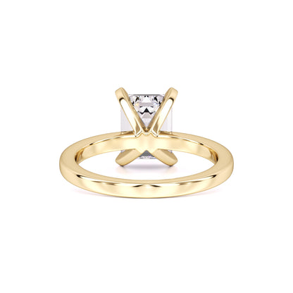 Lilly Moissanite Ring | Yellow Gold | 3